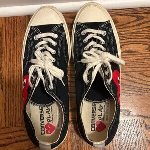 CDG Comme Des Garçons Play by Converse - <3 heart Sneakers - sz M11
